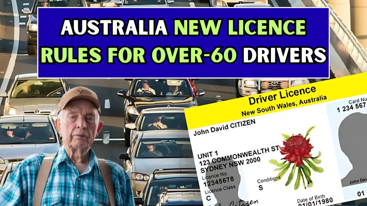 Australia New Licence Rules for Over 60 Drivers