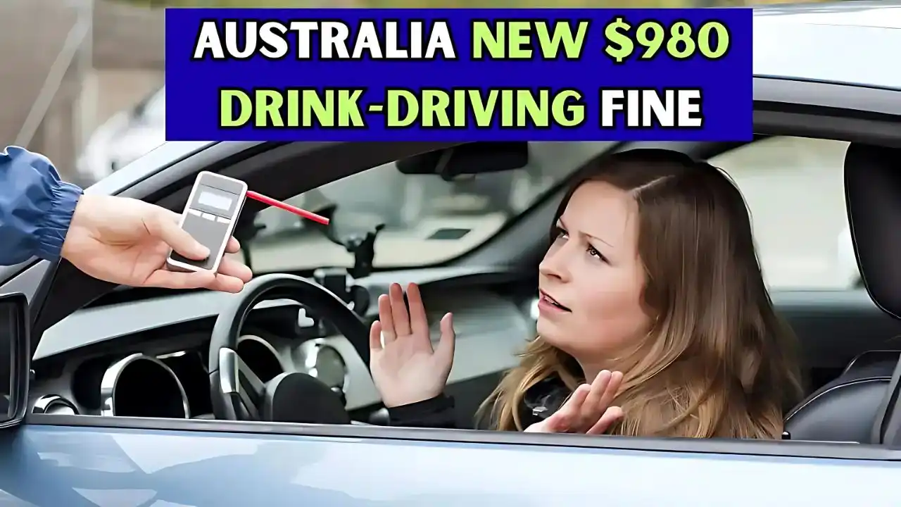 Australias New 980 Drink Driving Fine